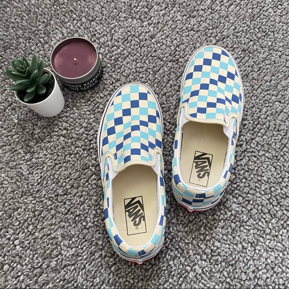 Checkered Vans